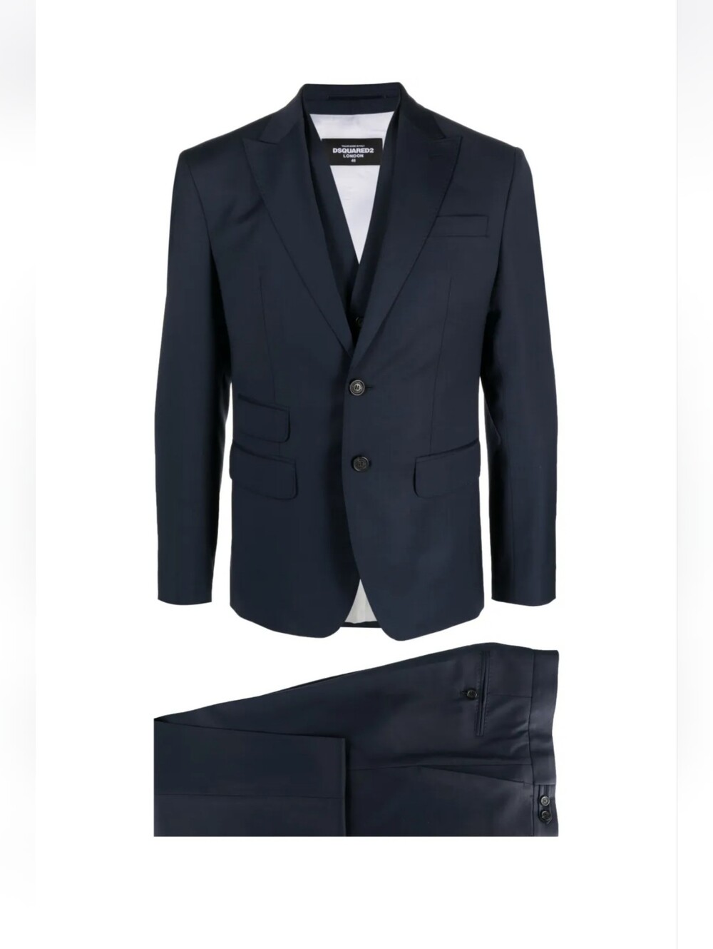 DSQUARED2 Slim Fit 3-Piece Suit